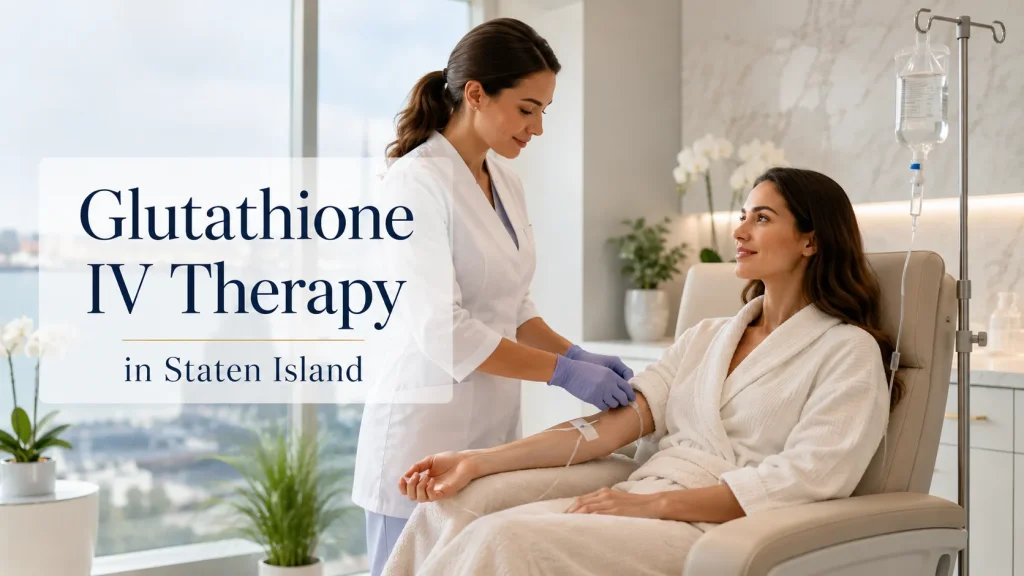 Glutathione IV Therapy in Staten Island with medically supervised IV treatment