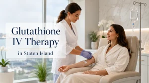 Glutathione IV Therapy in Staten Island with medically supervised IV treatment